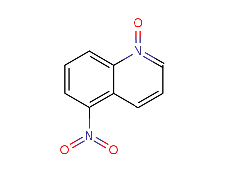 Molecular Structure of 7613-19-6 (5-NITROQUINOLINE 1-OXIDE)