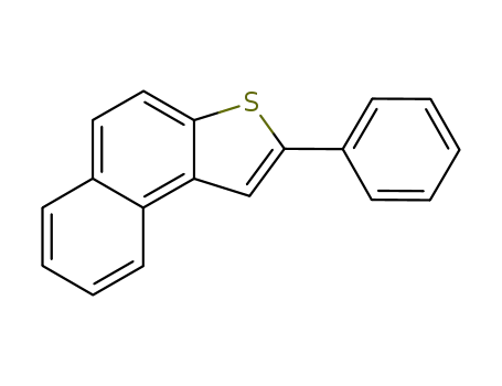 Molecular Structure of 16587-38-5 (2-Phenylnaphtho[2,1-b]thiophene)