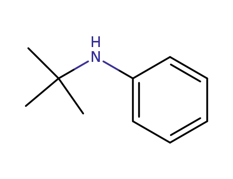 Molecular Structure of 937-33-7 (N-tert-butylaniline)