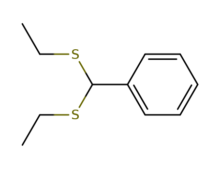 Benzene, [bis(ethylthio)methyl]-