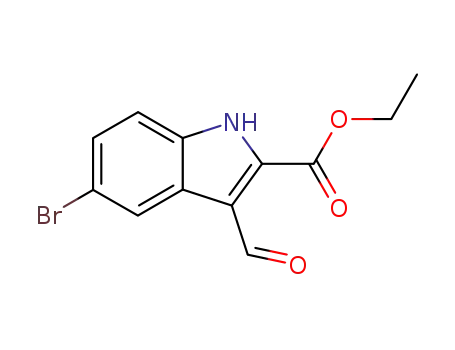 에틸 5-브로모-3-포르밀-1H-인돌-2-카르복실레이트