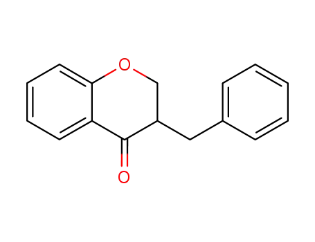 4H-1-Benzopyran-4-one, 2,3-dihydro-3-(phenylmethyl)-