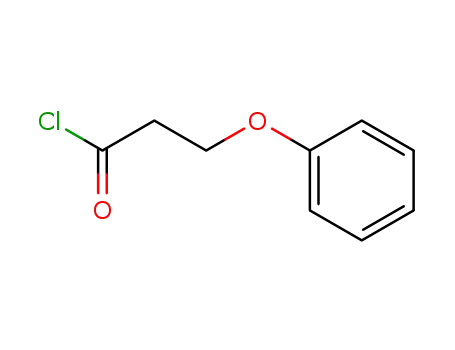 Molecular Structure of 28317-96-6 (3-phenoxypropionyl chloride)