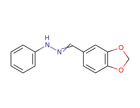 1,3-Benzodioxole-5-carboxaldehyde,2-phenylhydrazone cas  23550-76-7