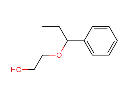 Molecular Structure of 91968-37-5 (Ethanol, 2-(1-phenylpropoxy)-)