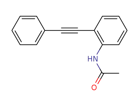Acetamide, N-[2-(phenylethynyl)phenyl]-