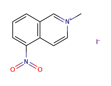 Isoquinolinium, 2-methyl-5-nitro-, iodide (1:1)