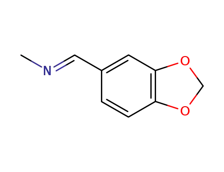 Molecular Structure of 113975-93-2 (Methanamine, N-(1,3-benzodioxol-5-ylmethylene)-, (E)-)