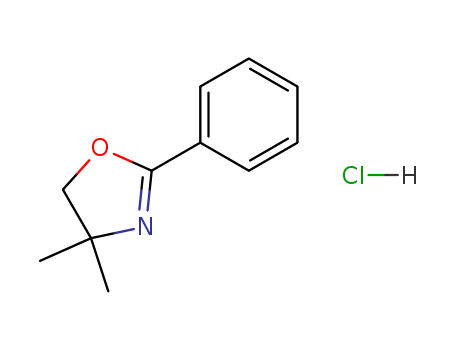 Oxazole, 4,5-dihydro-4,4-dimethyl-2-phenyl-, hydrochloride
