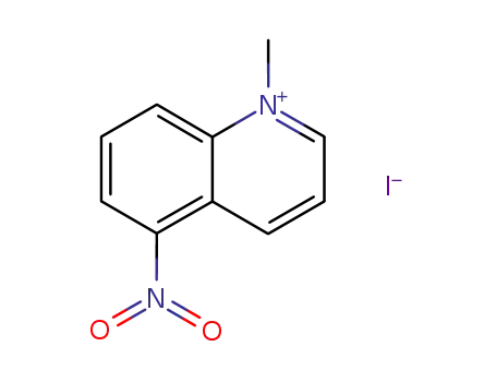 Quinolinium, 1-methyl-5-nitro-, iodide