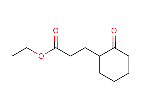 Molecular Structure of 4095-02-7 (ETHYL2-CYCLOHEXANONEPROPIONATE)