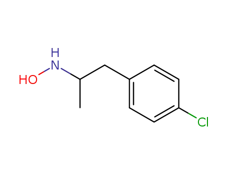 Molecular Structure of 63-93-4 (1-(4-chlorophenyl)-N-hydroxypropan-2-amine)