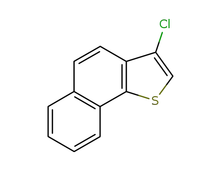Molecular Structure of 85992-29-6 (3-CHLORONAPHTHO[1,2-B]THIOPHENE)