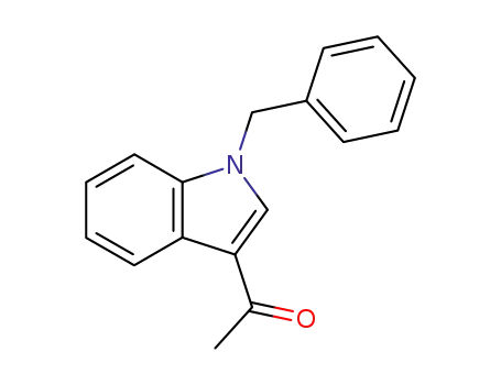 Molecular Structure of 93315-38-9 (3-Acetyl-1-benzyl-1H-indole)
