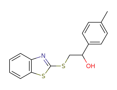 Benzenemethanol, a-[(2-benzothiazolylthio)methyl]-4-methyl-