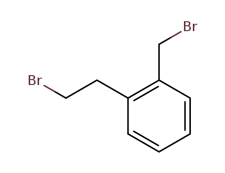 Molecular Structure of 38256-56-3 (1-(2-Bromoethyl)-2-(bromomethyl)benzene)