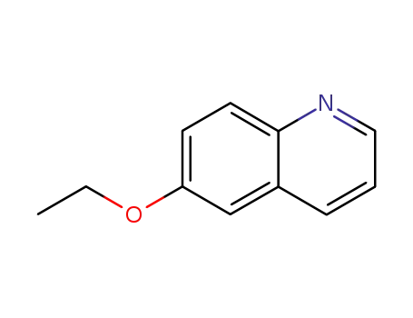 Molecular Structure of 22883-85-8 (ethyl 6-quinolyl ether)