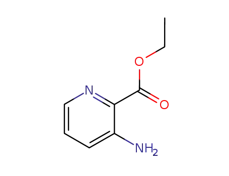 Molecular Structure of 27507-15-9 (3-Aminopyridine-2-carboxylic acid ethyl ester)