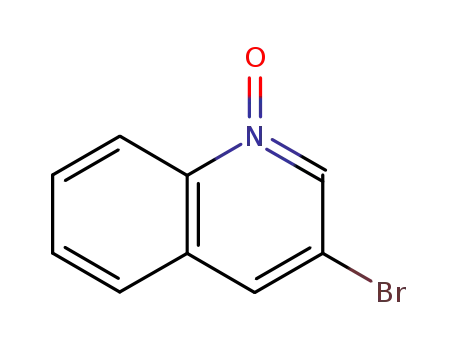 Molecular Structure of 22615-00-5 (3-Bromoquinoline-1-oxide)
