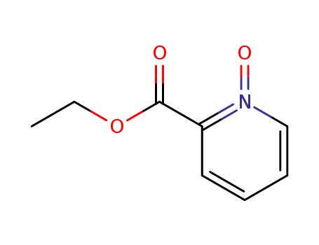 Molecular Structure of 30062-31-8 (Ethyl pyridine-2-carboxylate 1-oxide)