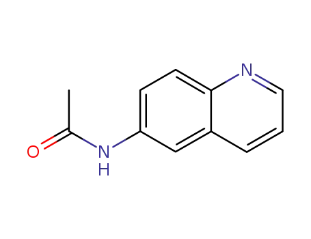 Molecular Structure of 22433-76-7 (N-(quinolin-6-yl)acetaMide)