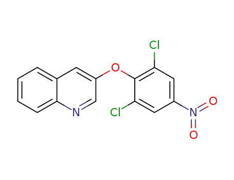 Quinoline, 3-(2,6-dichloro-4-nitrophenoxy)-