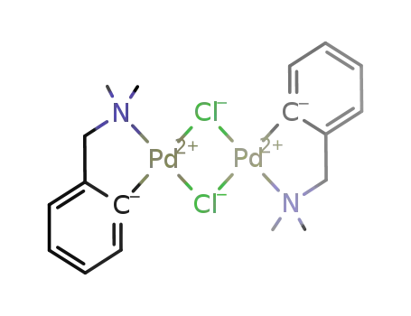 Di-Mu-chlorobis[2-[(diMethylaMino)Methyl]phenyl-C,N]dipalladiuM(II)