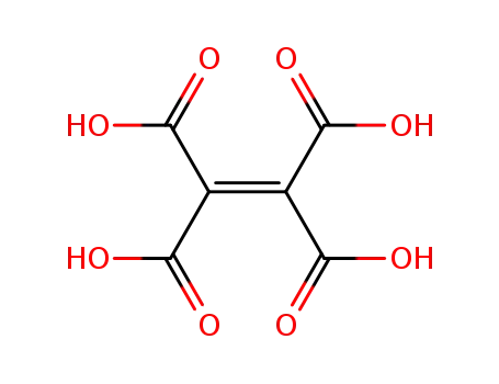 Molecular Structure of 4363-44-4 (1,1,2,2-Ethenetetracarboxylicacid)