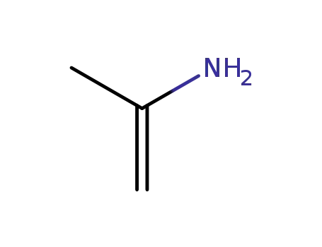 Molecular Structure of 4427-28-5 (1-Methylethenylamine)