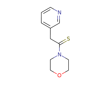 1-morpholin-4-yl-2-pyridin-3-ylethanethione