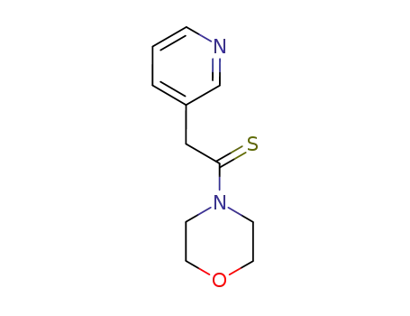 Molecular Structure of 5423-64-3 (1-Morpholino-2-(3-pyridinyl)ethanethione)