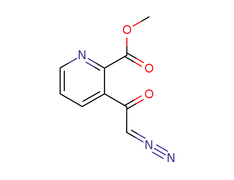 2-Pyridinecarboxylic acid, 3-(diazoacetyl)-, methyl ester