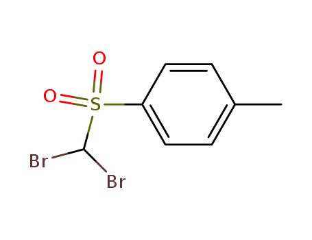 Molecular Structure of 31350-39-7 (Benzene, 1-[(dibromomethyl)sulfonyl]-4-methyl-)