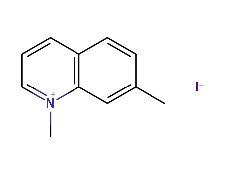 Molecular Structure of 14061-25-7 (1,7-dimethylquinolinium)