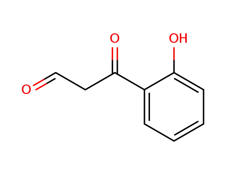 Molecular Structure of 14386-66-4 (Benzenepropanal, 2-hydroxy-b-oxo-)