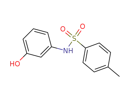 Molecular Structure of 3743-29-1 (N-(m-hydroxyphenyl)-p-toluenesulphonamide)