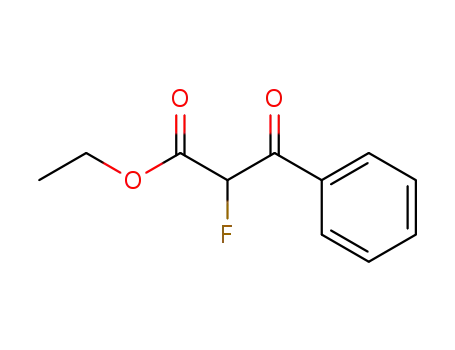 Molecular Structure of 1479-22-7 (2-FLUORO-3-OXO-3-PHENYLPROPIONIC ACID ETHYL ESTER)
