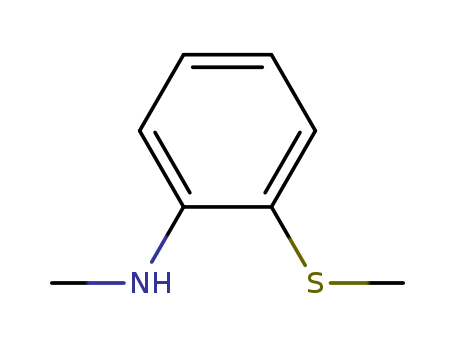 Benzenamine, N-methyl-2-(methylthio)-