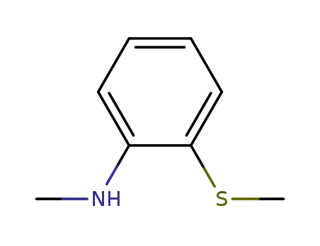Benzenamine, N-methyl-2-(methylthio)-