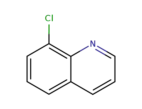 Molecular Structure of 611-33-6 (8-Chloroquinoline)