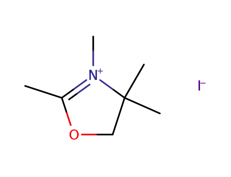 Oxazolium, 4,5-dihydro-2,3,4,4-tetramethyl-, iodide