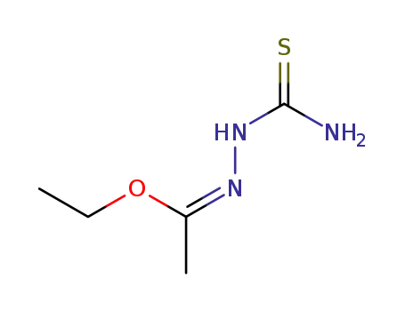 Ethanehydrazonic acid, N-(aminothioxomethyl)-, ethyl ester