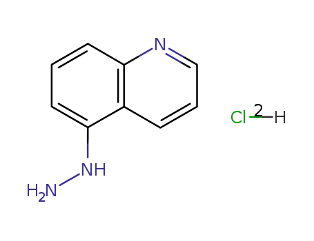 Molecular Structure of 91004-60-3 (5-HYDRAZINOQUINOLINE DIHYDROCHLORIDE)