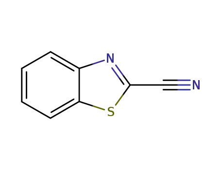 Molecular Structure of 2602-85-9 (2-Benzothiazolecarbonitrile(7CI,8CI,9CI))