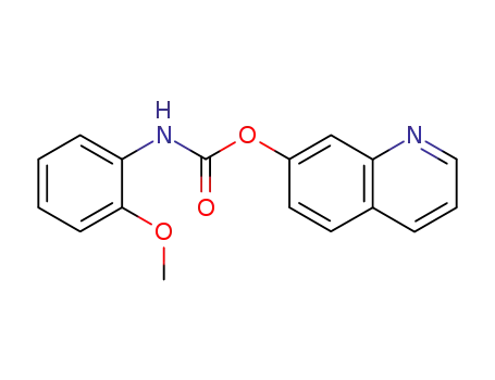 Carbamic acid, (2-methoxyphenyl)-, 7-quinolinyl ester