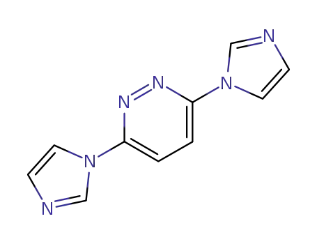 Molecular Structure of 177648-99-6 (3,6-Di(1H-imidazol-1-yl)pyridazine)