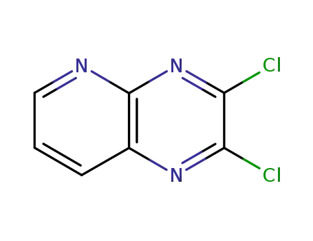 2,3-Dichloropyrido[2,3-b]pyrazine cas no. 25710-18-3 98%