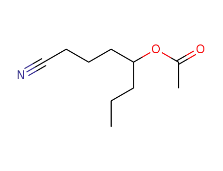 1-Cyanoheptan-4-YL acetate
