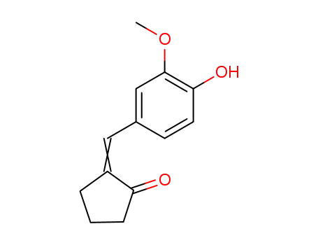 (E)-2-(4-hydroxy-3-methoxybenzylidene)cyclopentanone