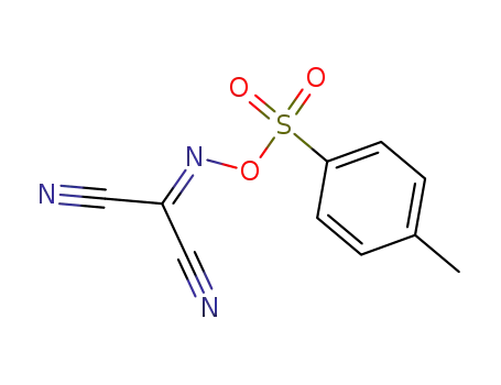 Molecular Structure of 20893-01-0 ([[[(4-methylphenyl)sulphonyl]oxy]imino]malononitrile)